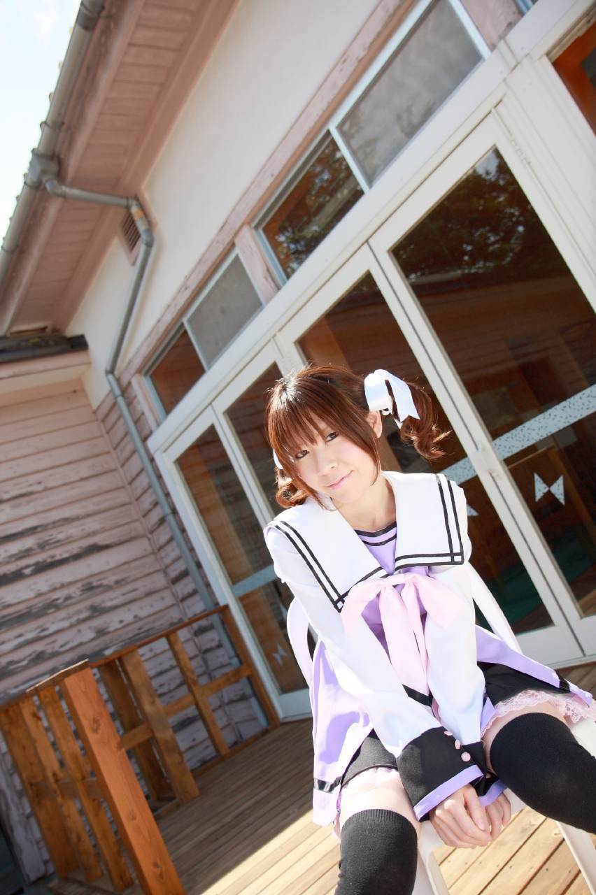 [Cosplay] 2013.04.05 Neko  School Girl - 2 Cosplayers 2